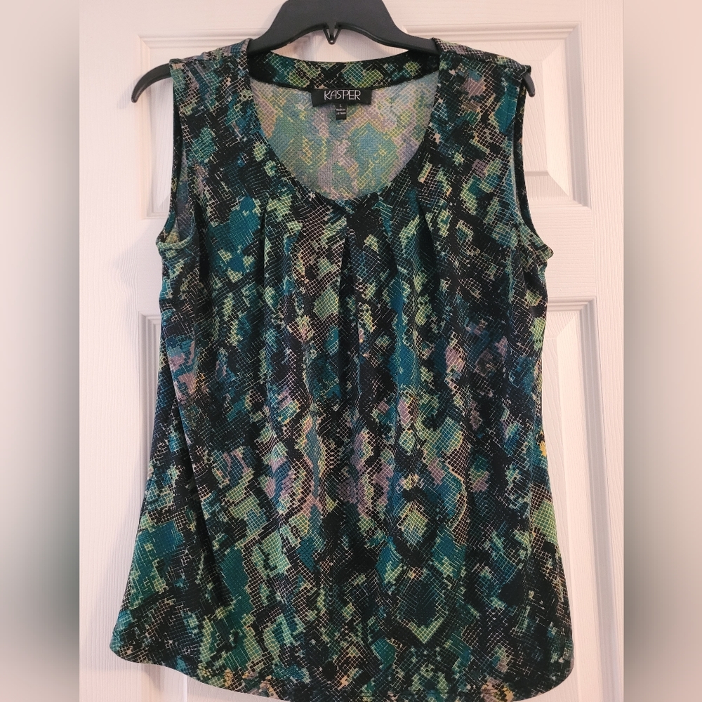 Kasper ladies L sleeveless shirt
